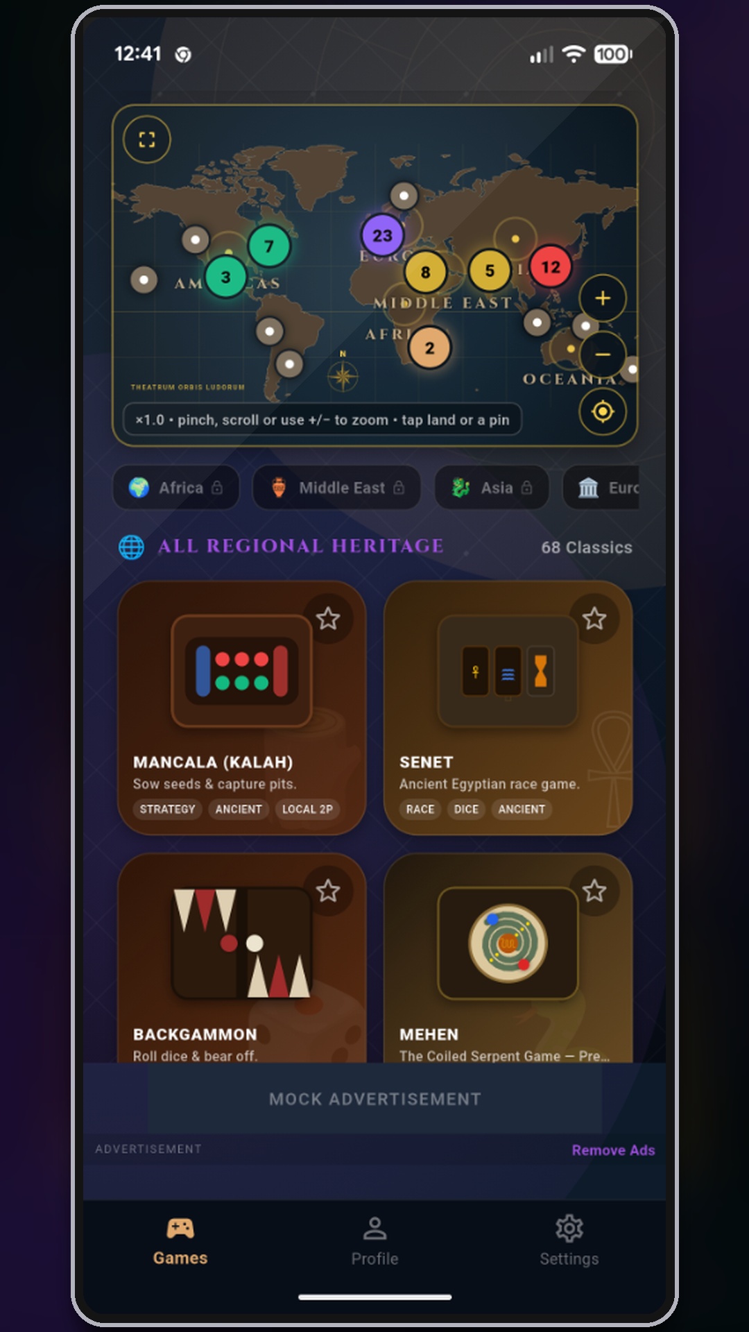 World Atlas & Campaign Hub